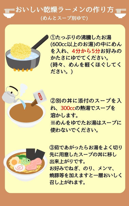 海鮮乾麺えびみそラーメン 6食セット