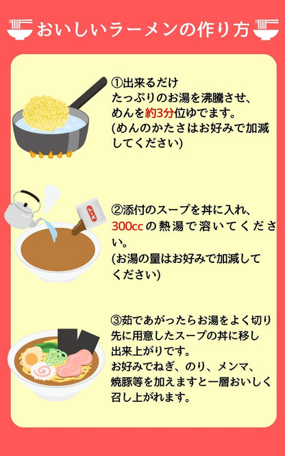 ひでちゃん小麦 北海道ラーメン 選べる2食セット