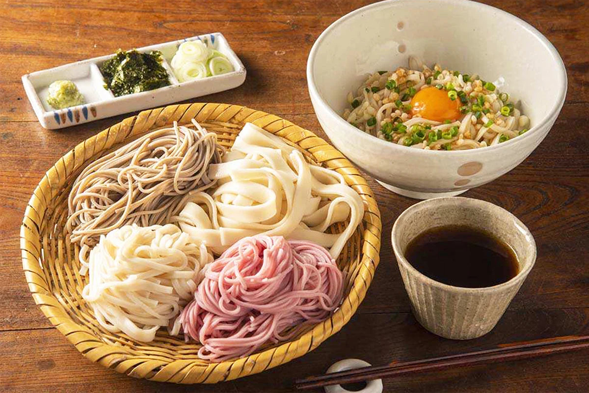 変わりそば＆はるゆたかうどん 利尻昆布つゆ付きセット