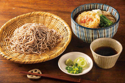 生そば・生うどん 利尻昆布つゆ付き 職人手揚げかき揚げ入り 7人前セット