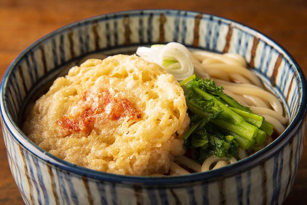 生そば・生うどん 利尻昆布つゆ付き 職人手揚げかき揚げ入り 7人前セット