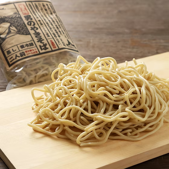 JAめまんべつ 小麦の味がしっかり伝わる極太麺「男のやきそば」