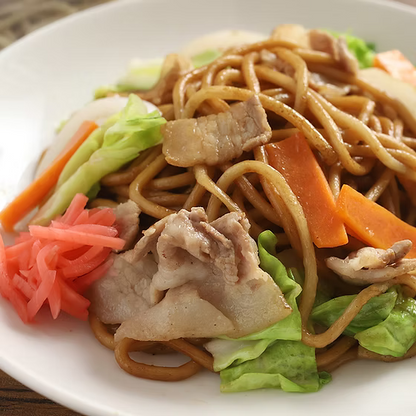 JAめまんべつ 小麦の味がしっかり伝わる極太麺「男のやきそば」