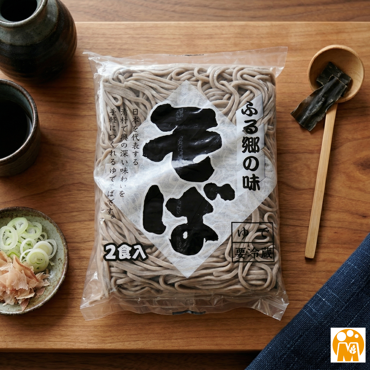 マルワの茹でそば×3セット